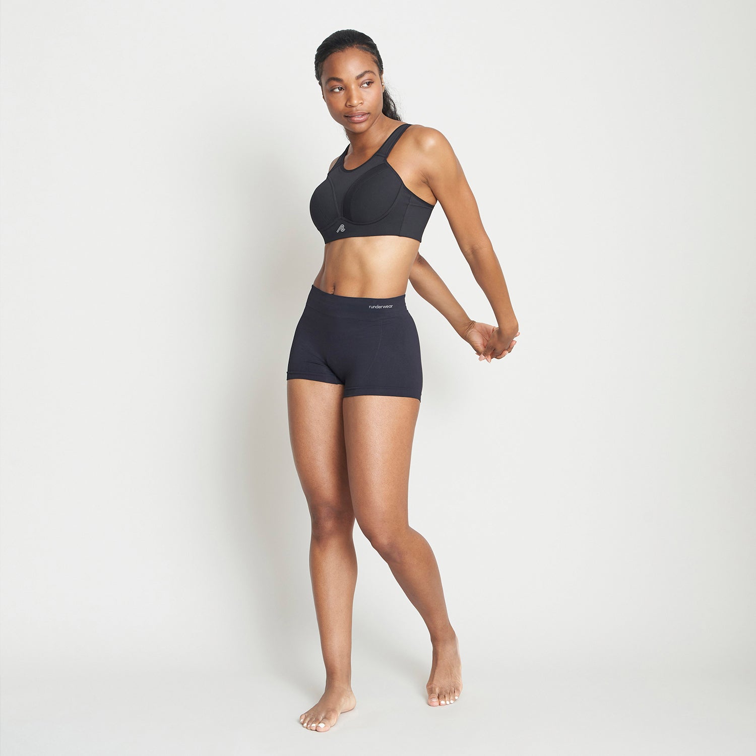 Sujetador deportivo Power para mujer - Negro
