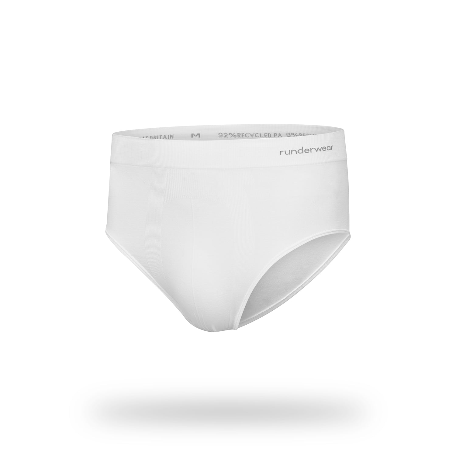 Bóxers de correr para hombre – Blancos (Paquete de 3)
