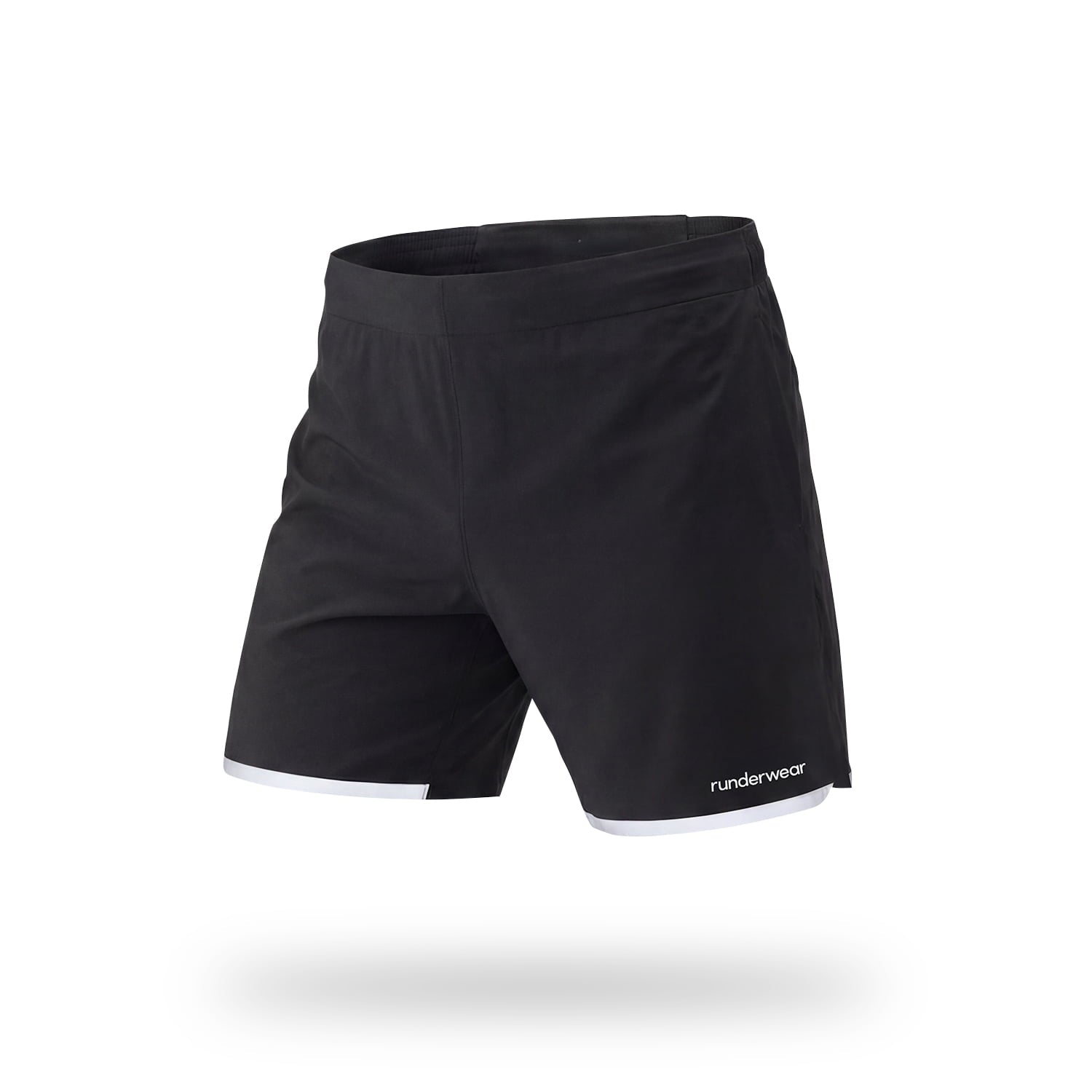 Pantalones cortos de running ultraligeros para hombre - Negro