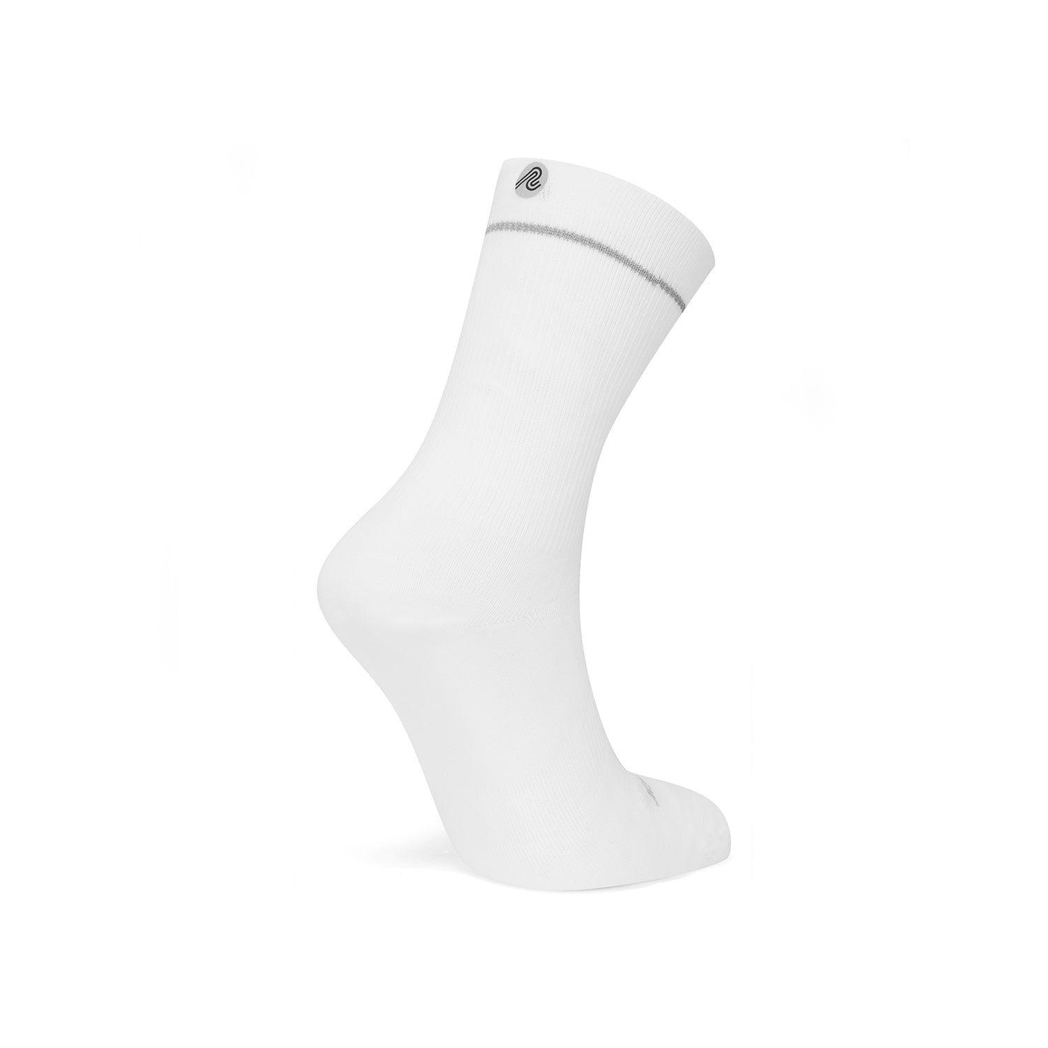 Unisex Anti-Blister High Running Socks – White (3-Pack)