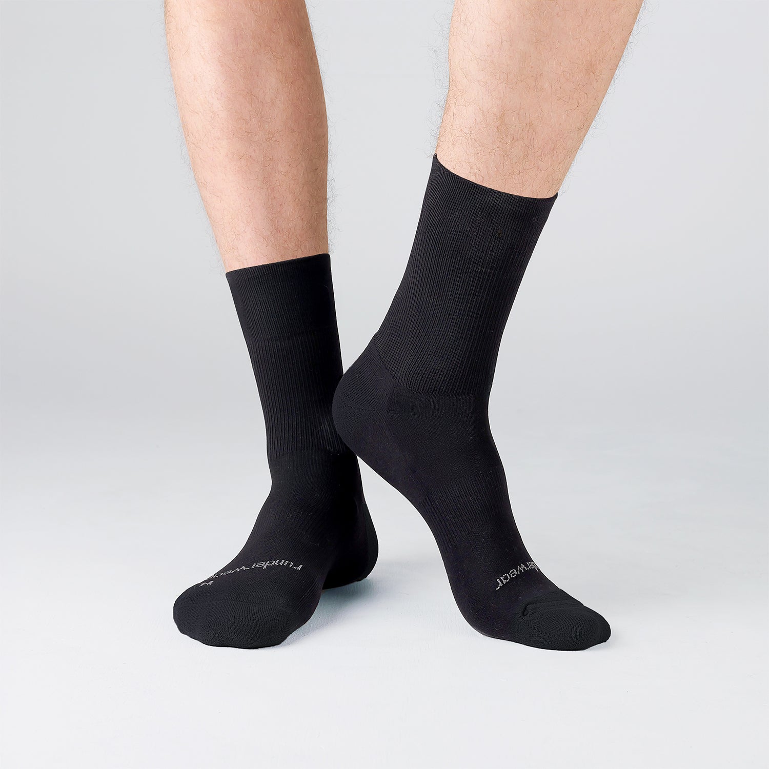Unisex Anti-Blister High Running Socks – Black