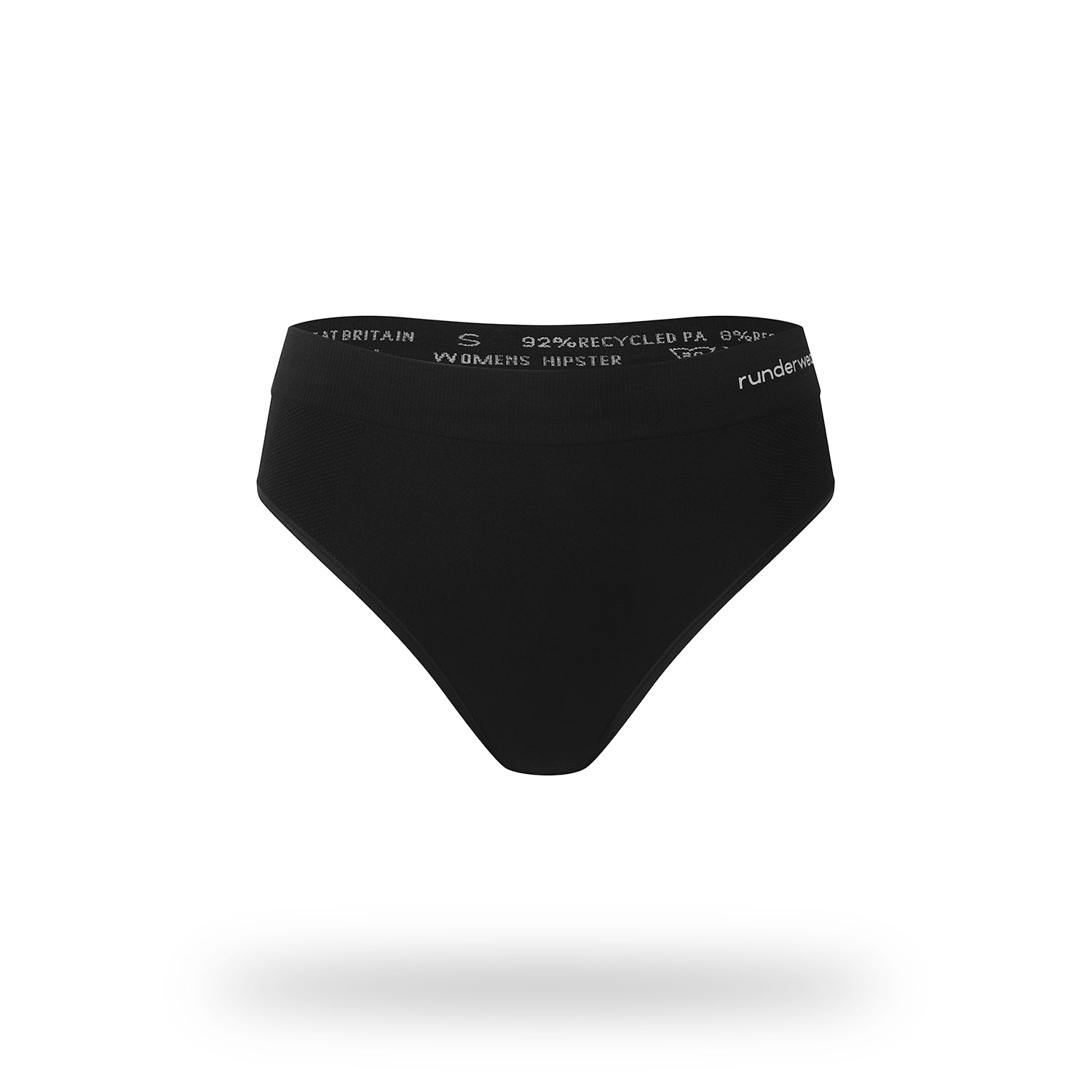 Braguita hipster de running para mujer - Negro