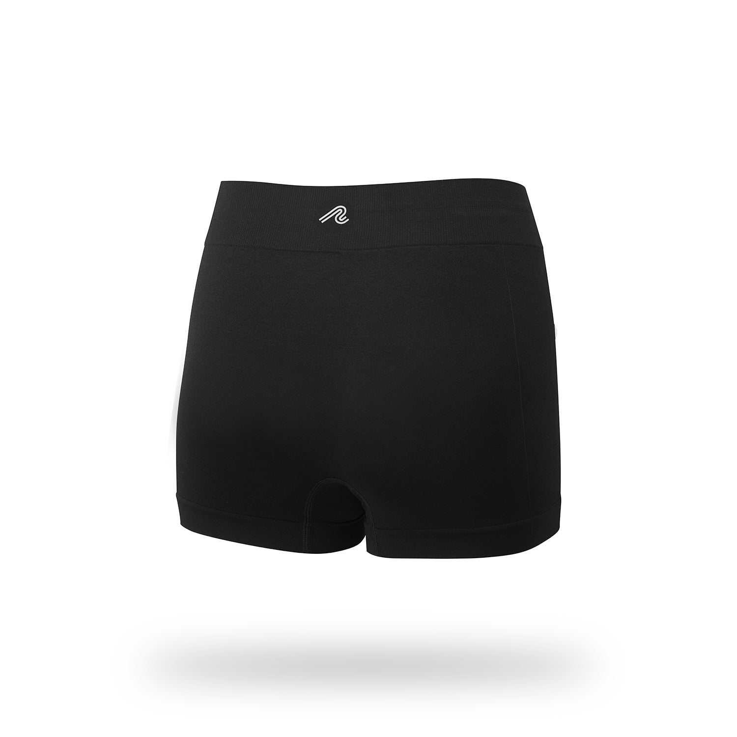 Pantalones cortos tipo boy shorts de running para mujer – Negro (paquete de 3)